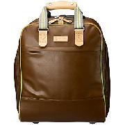 Orla Kiely Small Wheeled Bag, Brown