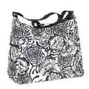 Oioi Hobo Changing Bag In Oriental Posy