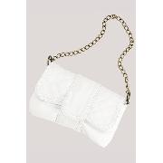 Love Label - Small Quilted Clutch Bag