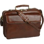 Chiarugi Leather Laptop Briefcase