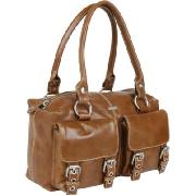 Kangol Leather Grab Handbag