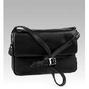 Classic Leather Fold-Over Bag