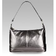 Metallic-Effect Giselle Scoop Bag