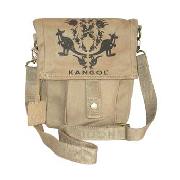 Kangol - Beige Foldover Cross Body Bag