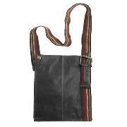 CAD by Cheet - Brown Leather Webbing Utility Bag