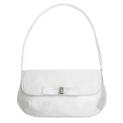 Debut - Cream Crystal Bow Bag