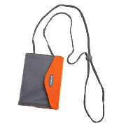 Debenhams - Orange/Grey Id and Ticket Wallet