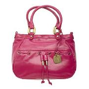 Betty Jackson.Black - Pink Patent Grab Bag