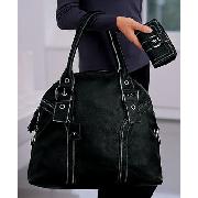 Next - Black Large Kettle Handheld Bag