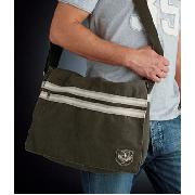 Next - Khaki Canvas Stripe Bag