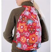 Next - Red Flower Print Swim Bag
